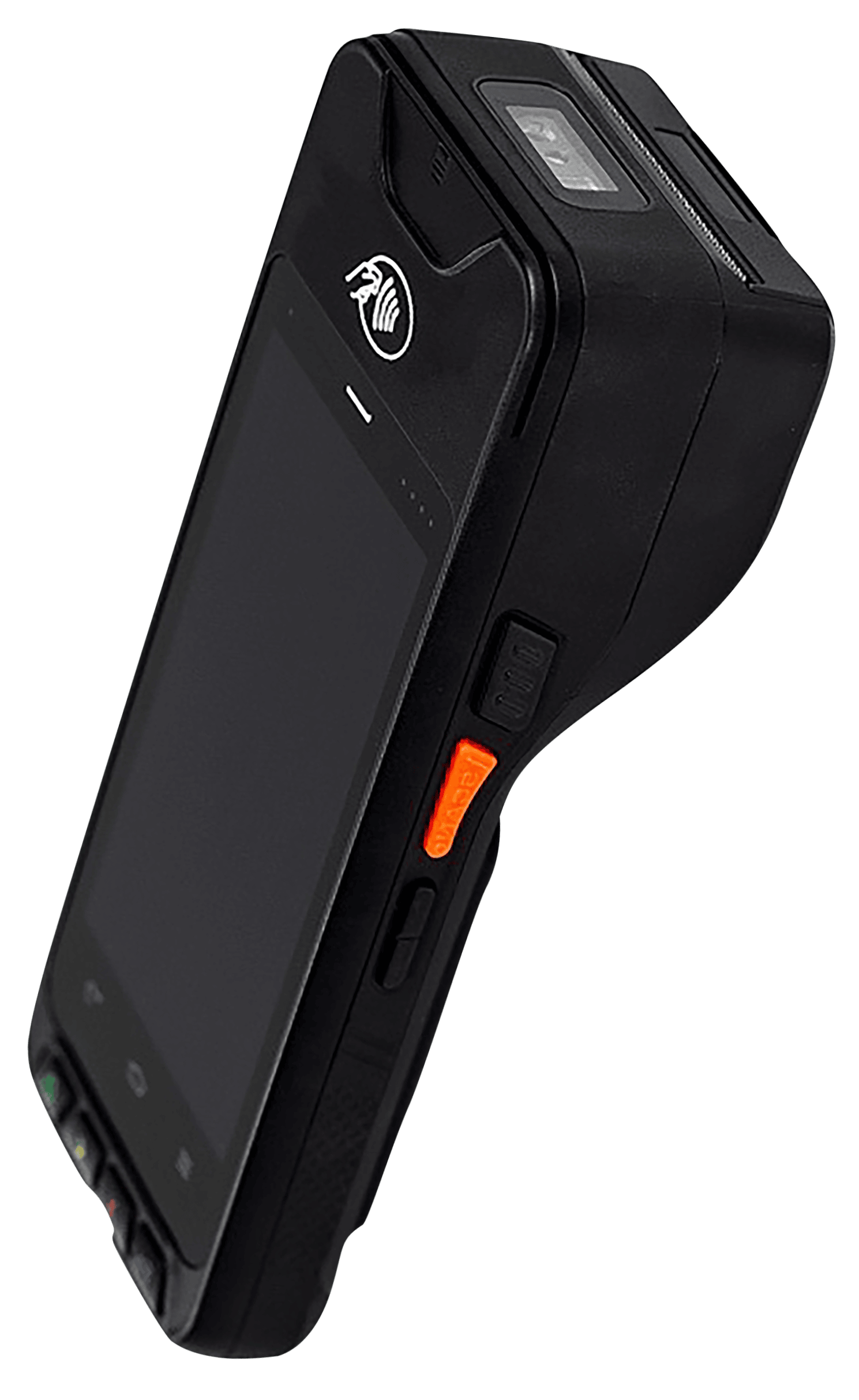 An illustration of the Salesbook One device